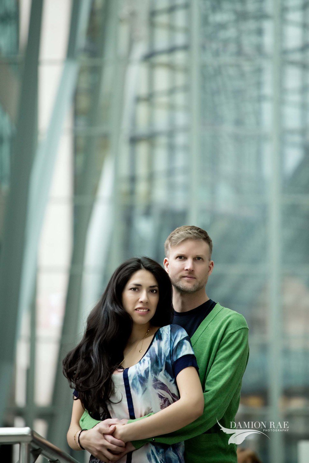Spring Engagement In Brookfield Place & Lakeshore toronto