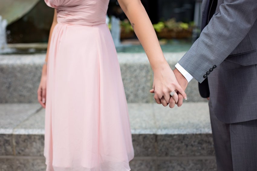 Gooderham Building Toronto Engagement Toronto Engagement shoot