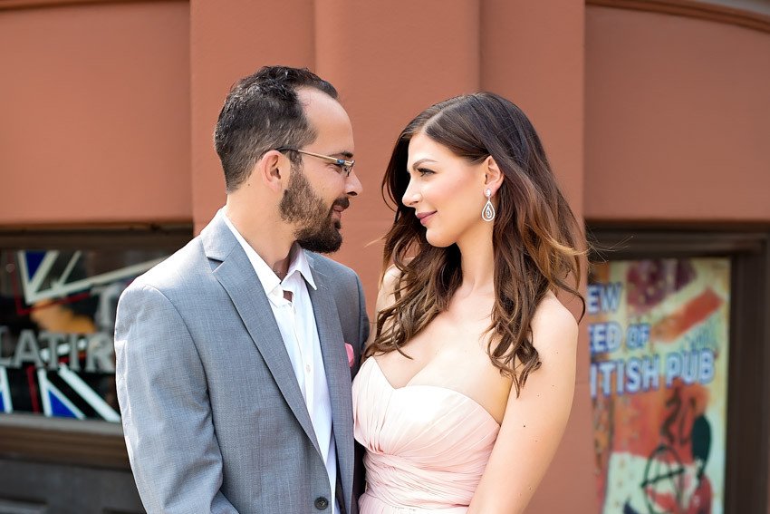 Gooderham Building Toronto Engagement Toronto Engagement shoot