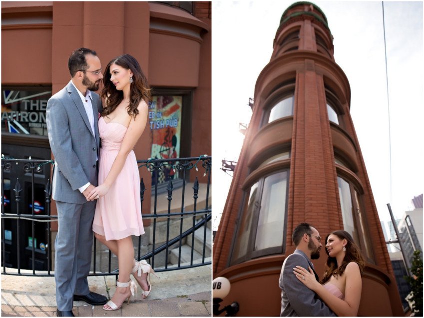 Gooderham Building Toronto Engagement Toronto Engagement shoot