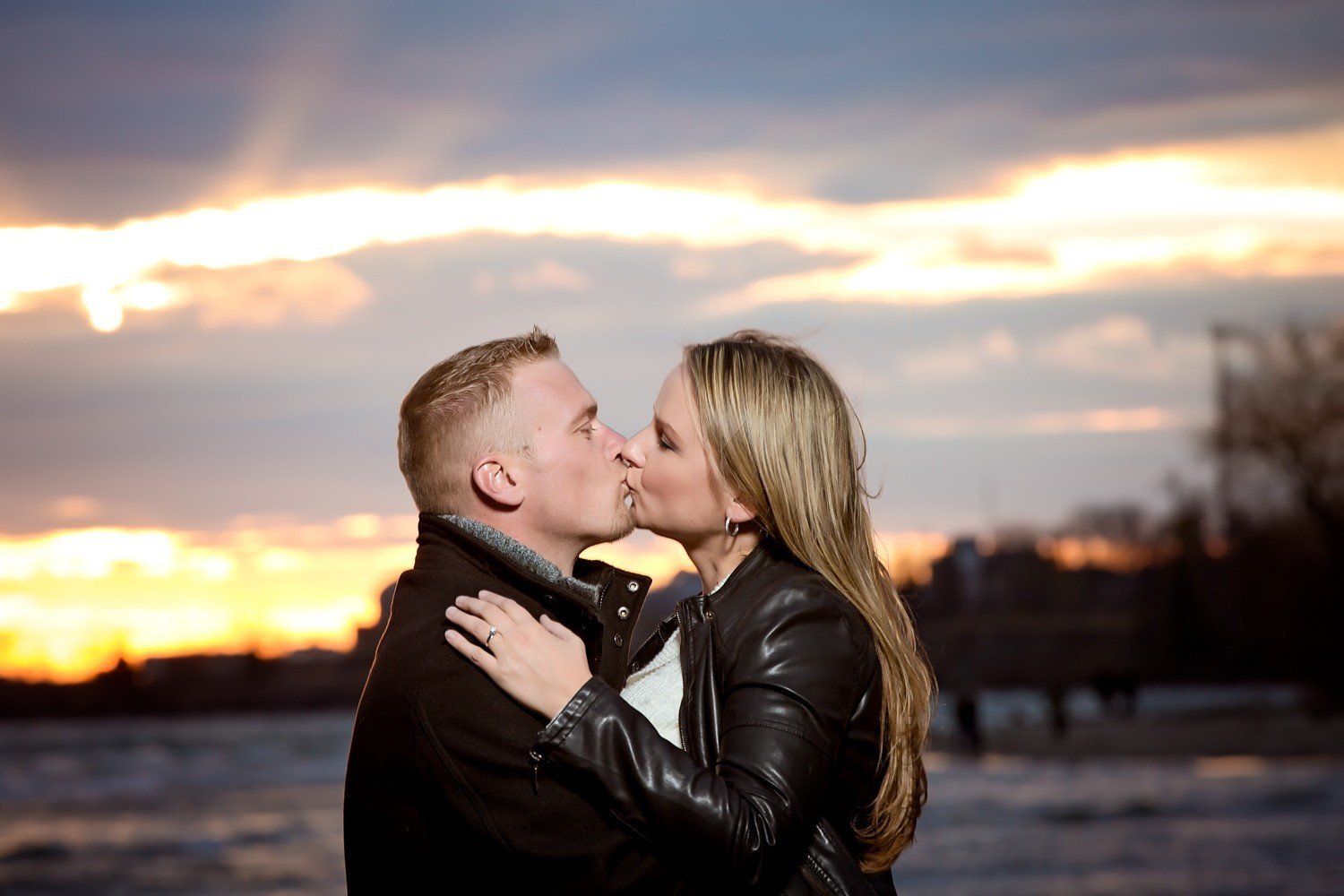Ajax Ontario Vanessa Randy Rotary Park engagement photos toronto wedding photographer