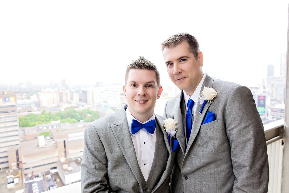 Phil and Brad: Eaton Chelsea Toronto Wedding Photographer